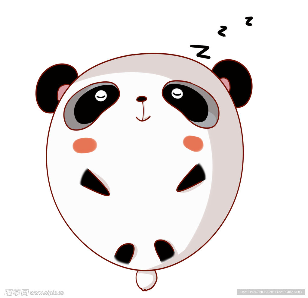 卡通熊猫