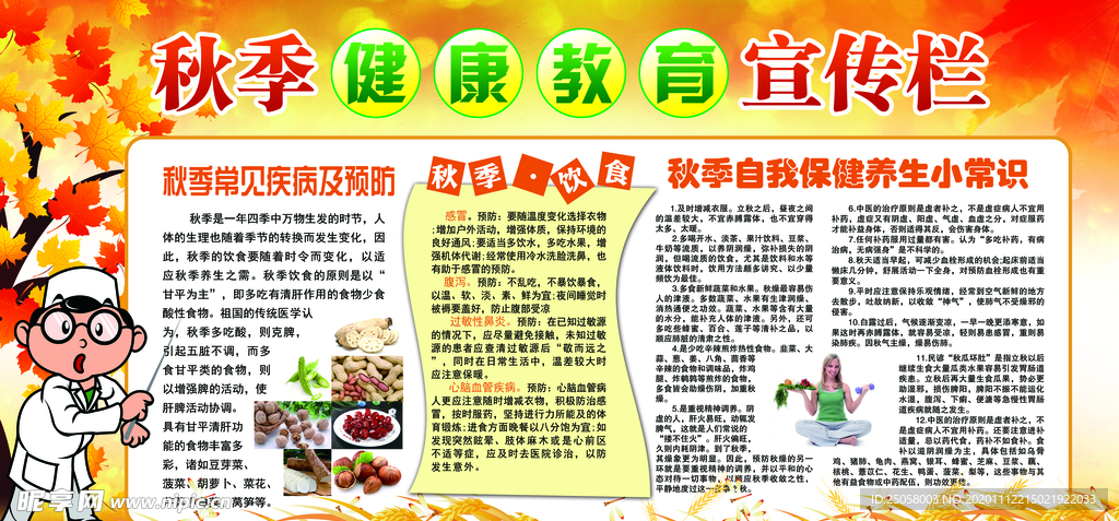 健康教育展板