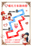 婚礼路线图