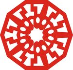 六角剪花窗花纸图案背景元素