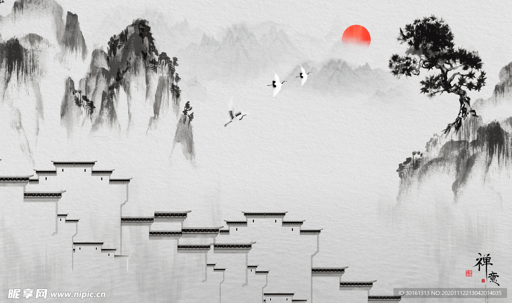 徽派山水