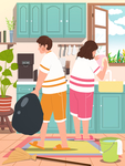创意卡通插画配图