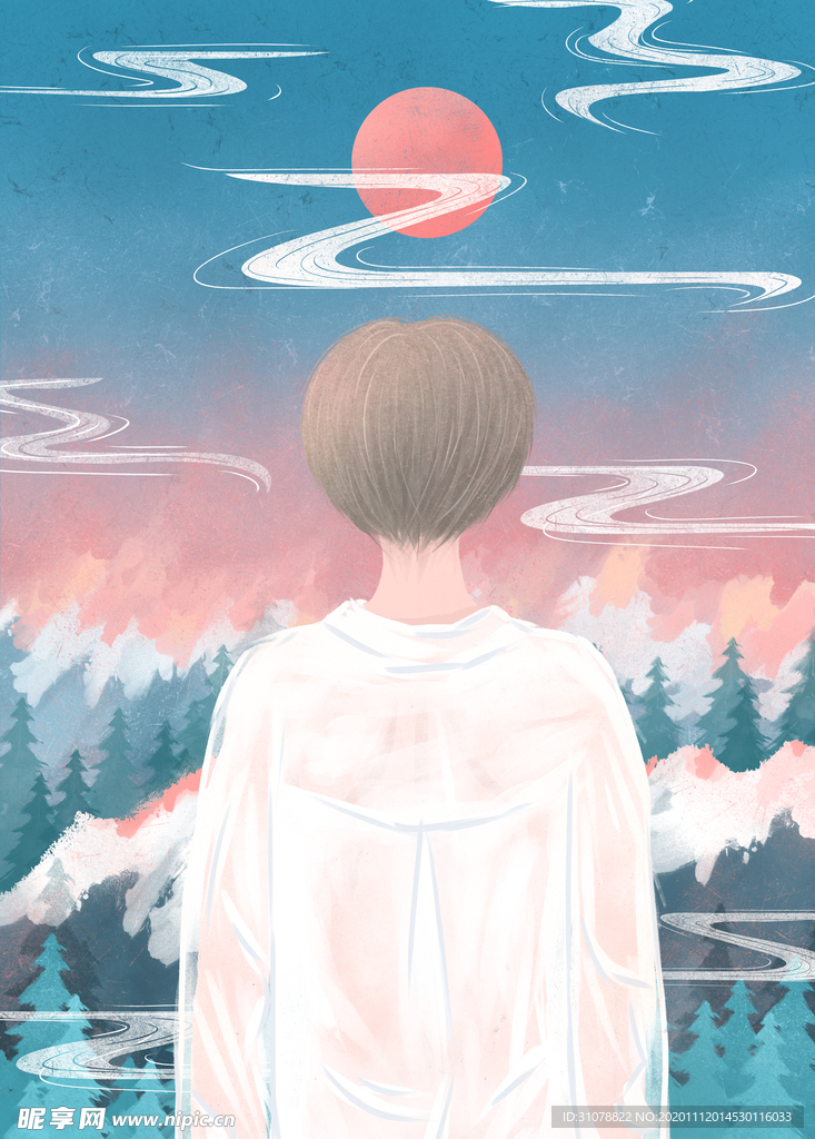 创意卡通插画配图