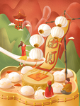 创意卡通插画配图