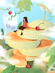 创意卡通插画配图