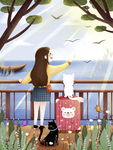 创意卡通插画配图