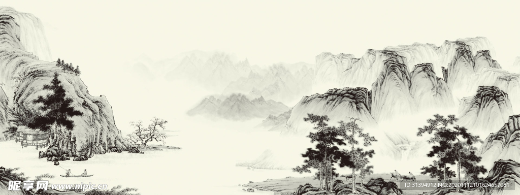 国画山水