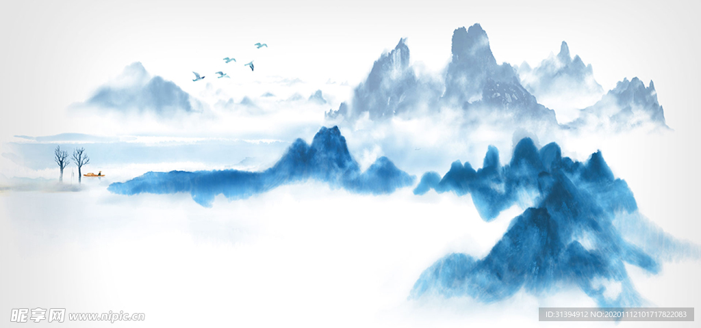 国画山水