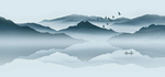 国画山水