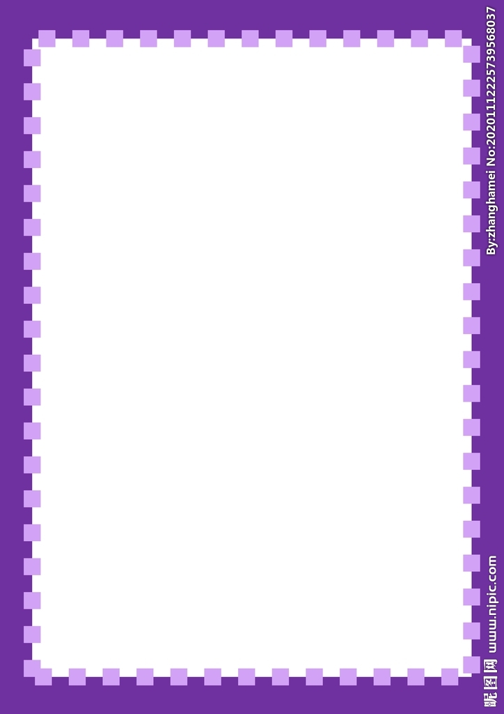 紫色几何边框相框背景