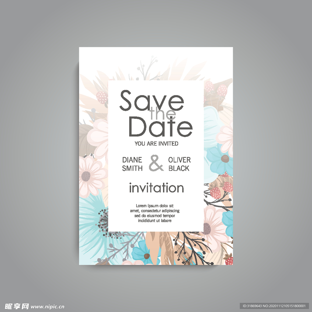 婚礼 结婚 请柬 邀请函