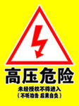 高压危险警示牌