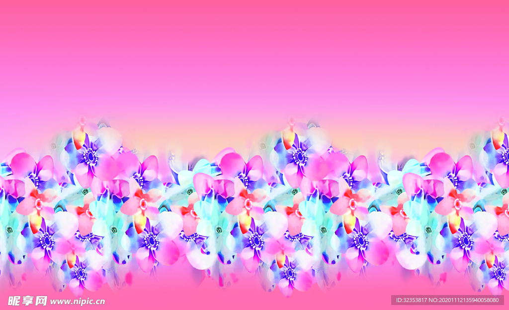 手绘花