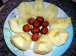 家常菜水果盘
