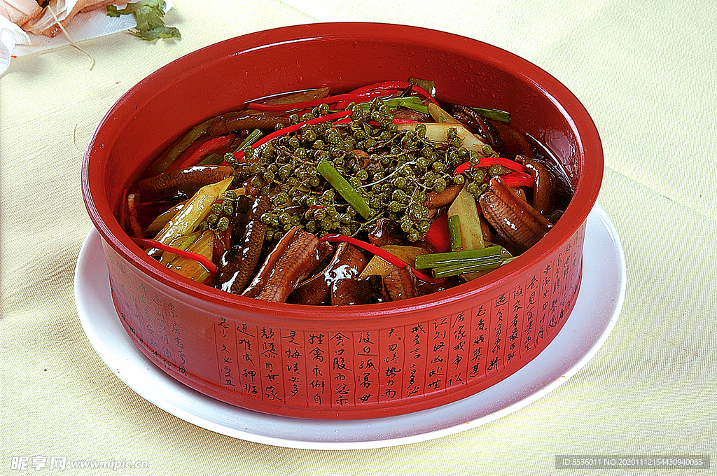 家常菜鲜花椒鳝段