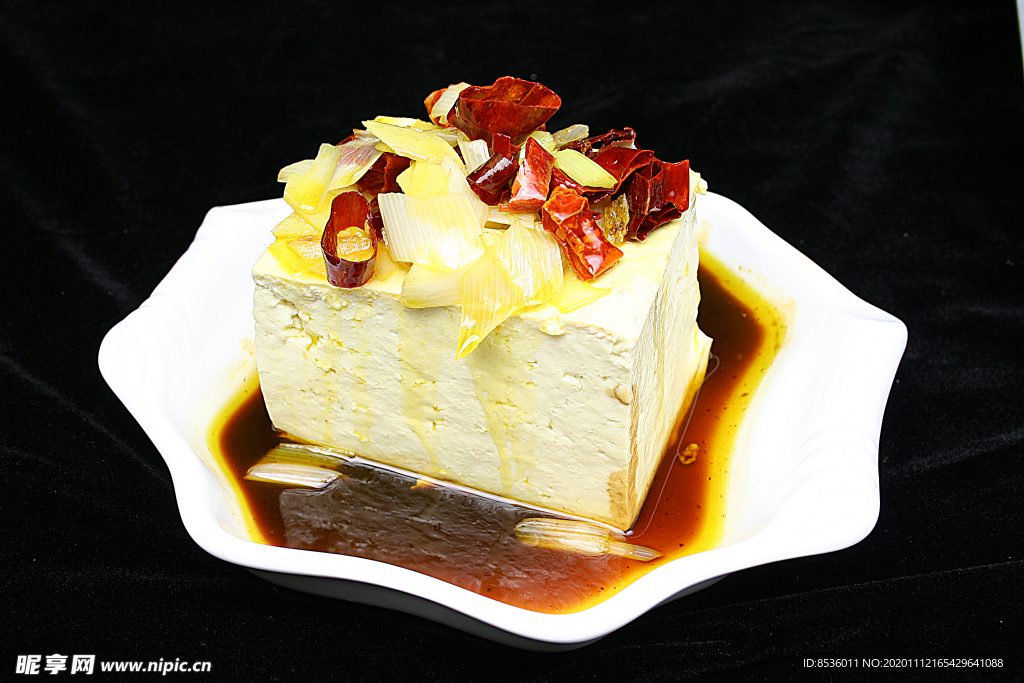 家常菜葱油豆腐