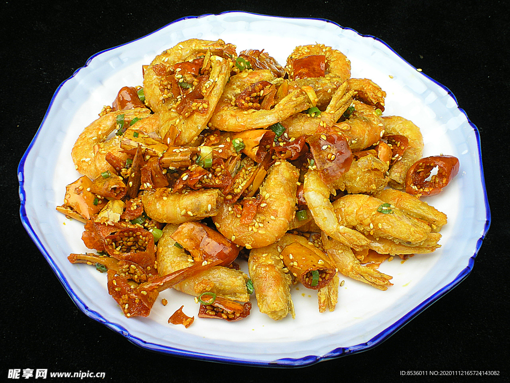 家常菜辣酥鲜虾