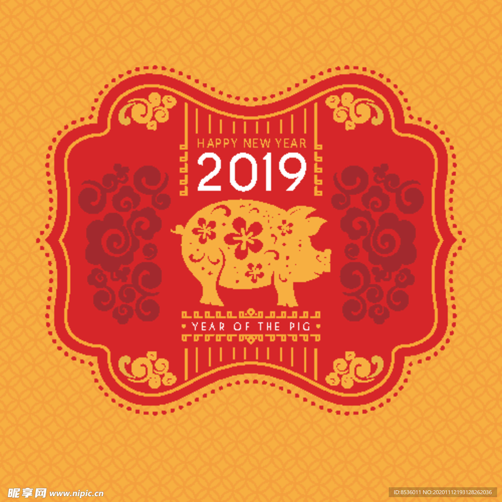 新年海报模板