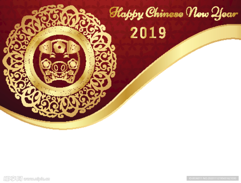 新年海报模板