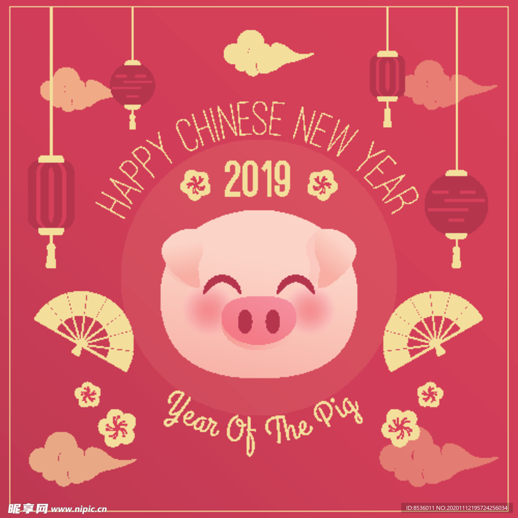 新年海报模板
