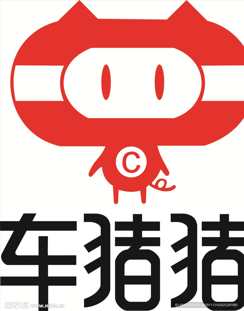车猪猪LOGO