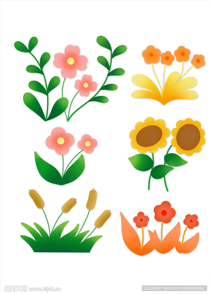 鲜花元素