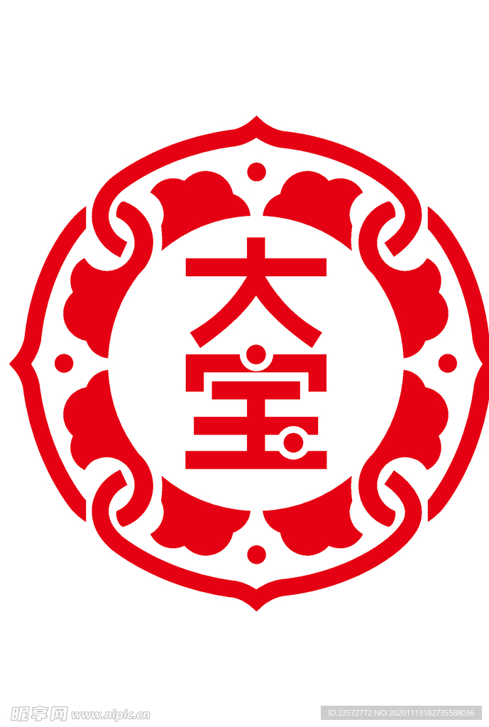 大宝化妆品logo