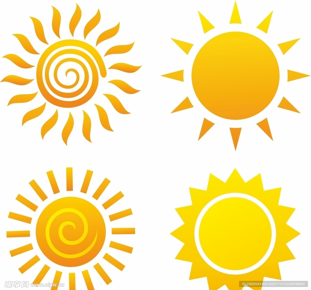 矢量 太阳