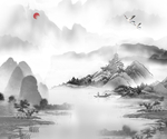 山水画