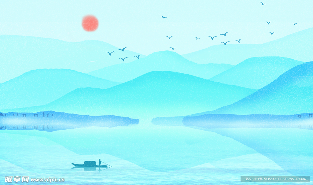 山水画