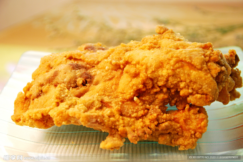 鸡肉油炸