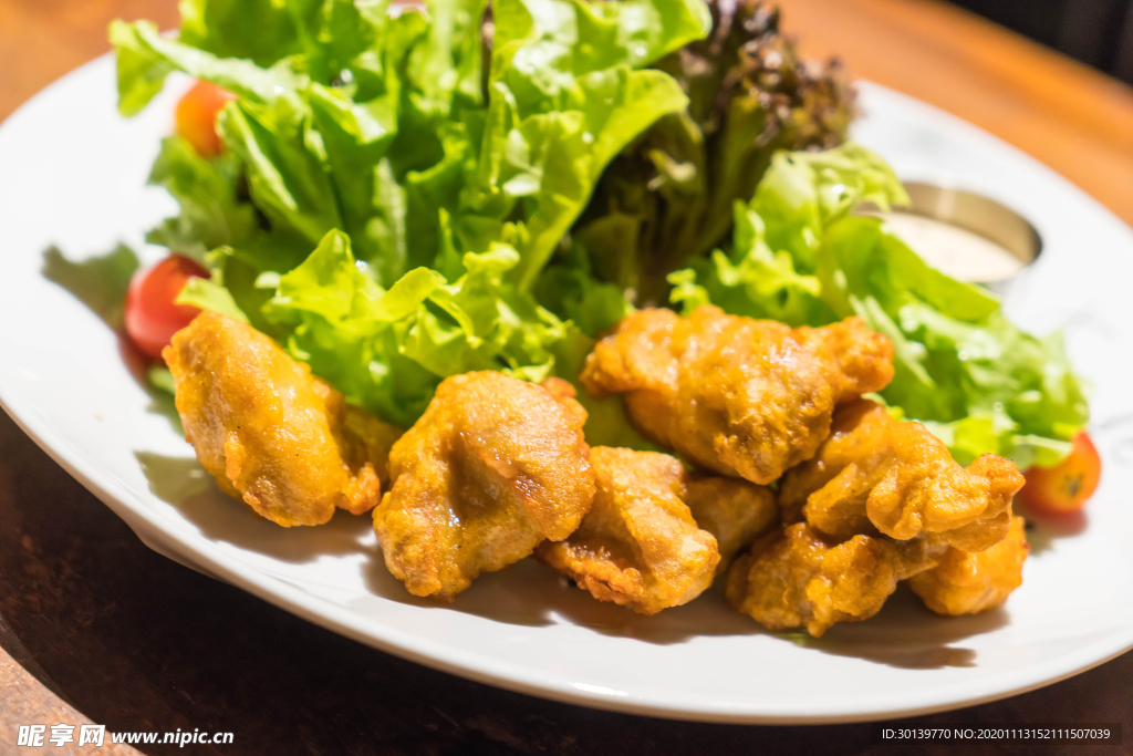 鸡肉油炸