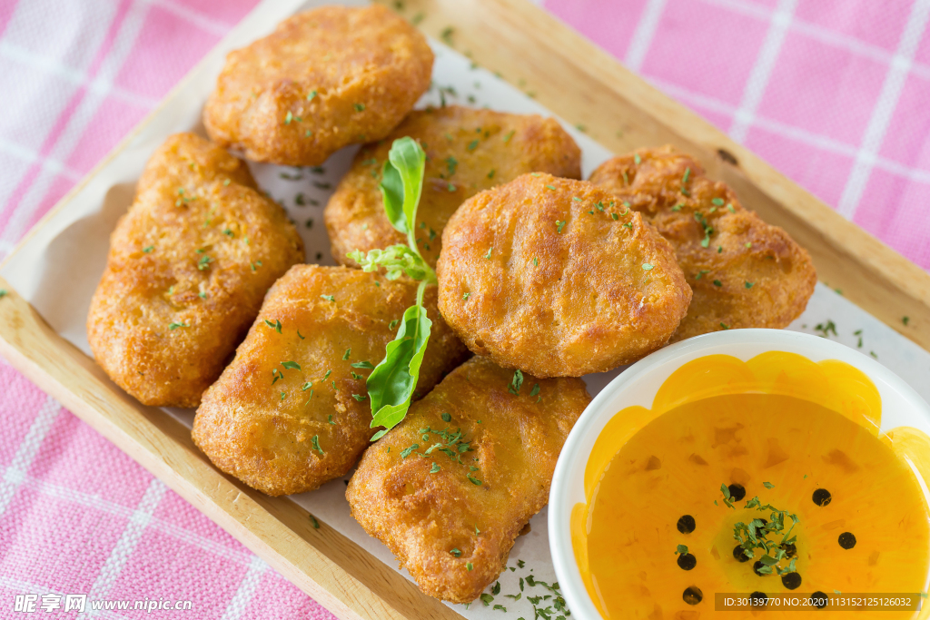 鸡肉油炸