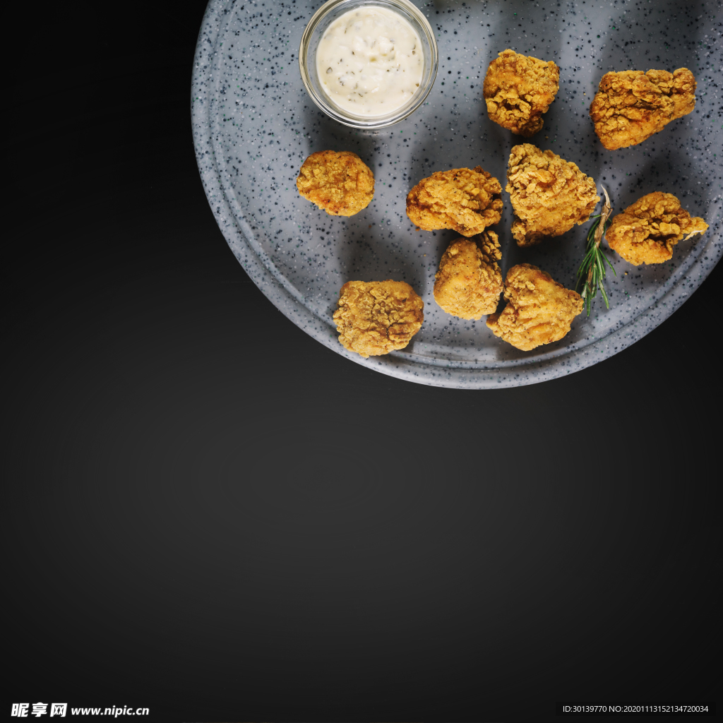 鸡肉油炸