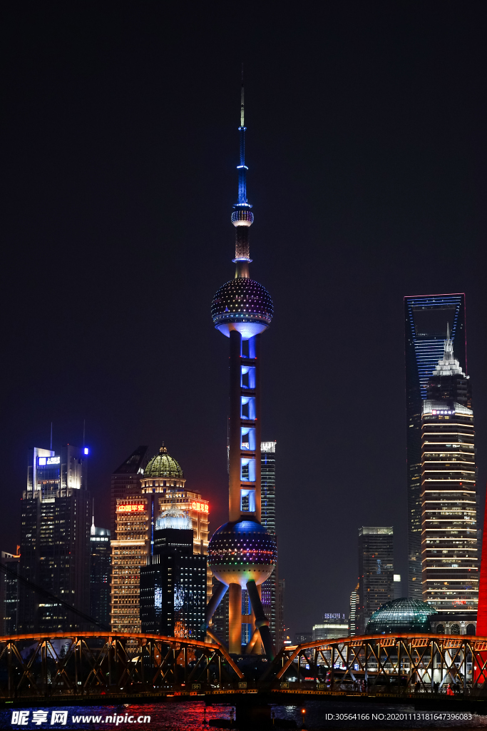 城市夜景建筑背景海报素材