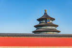 故宫中式复古建筑背景海报素材