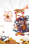 开门红图片