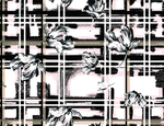 格子花