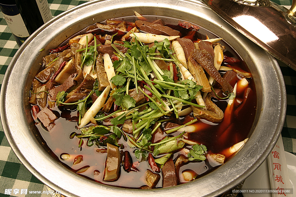 家常菜金盆毛肚