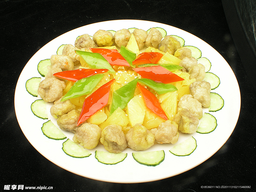 家常菜菠萝咕咾肉
