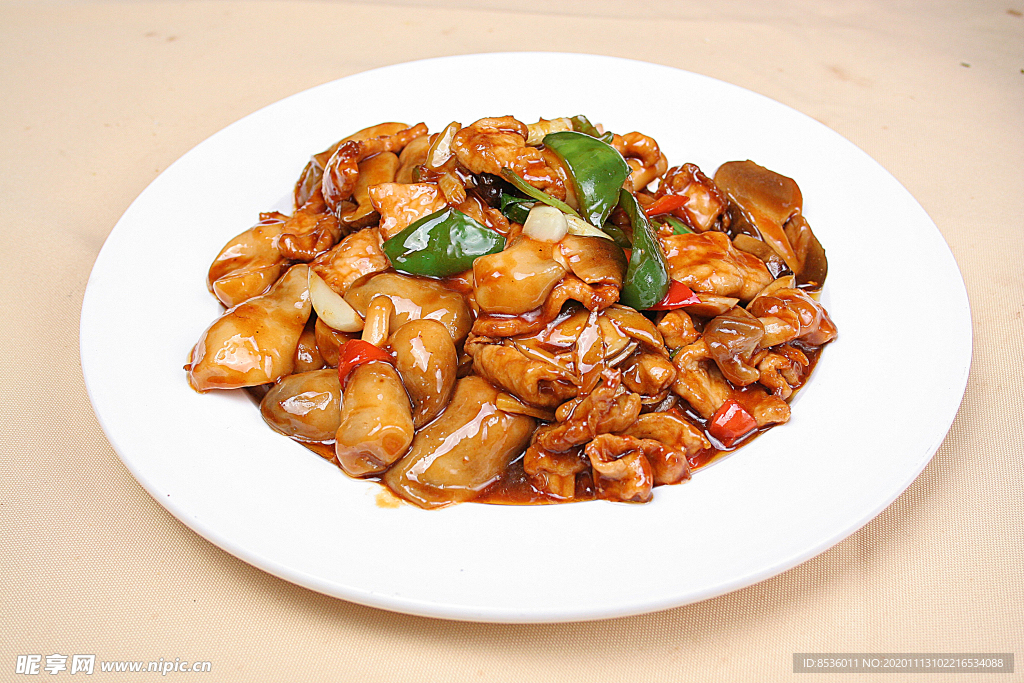 家常菜草菇里肌