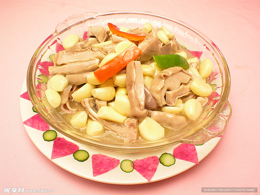 家常菜大蒜烧肚条