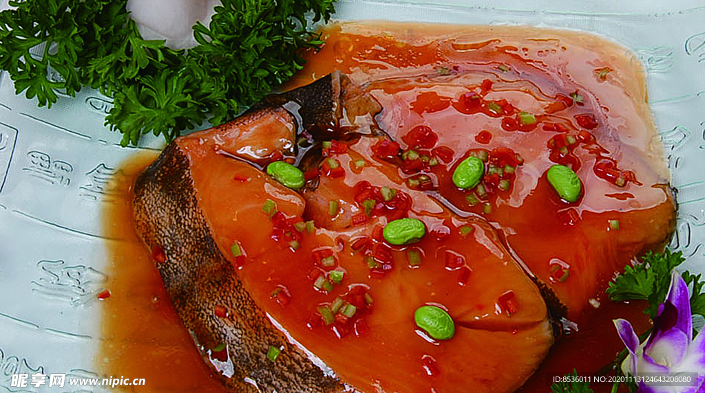 豫菜鲍汁鲽鱼肉