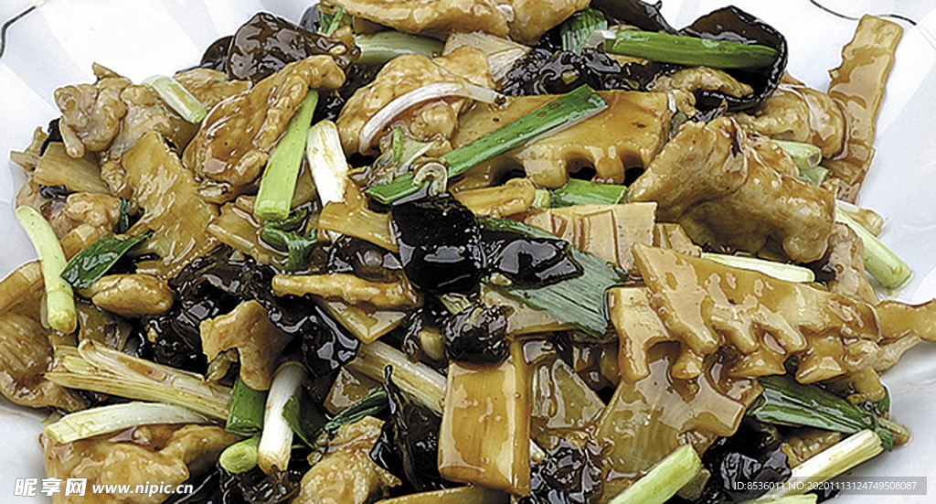 豫菜爆炒肉片
