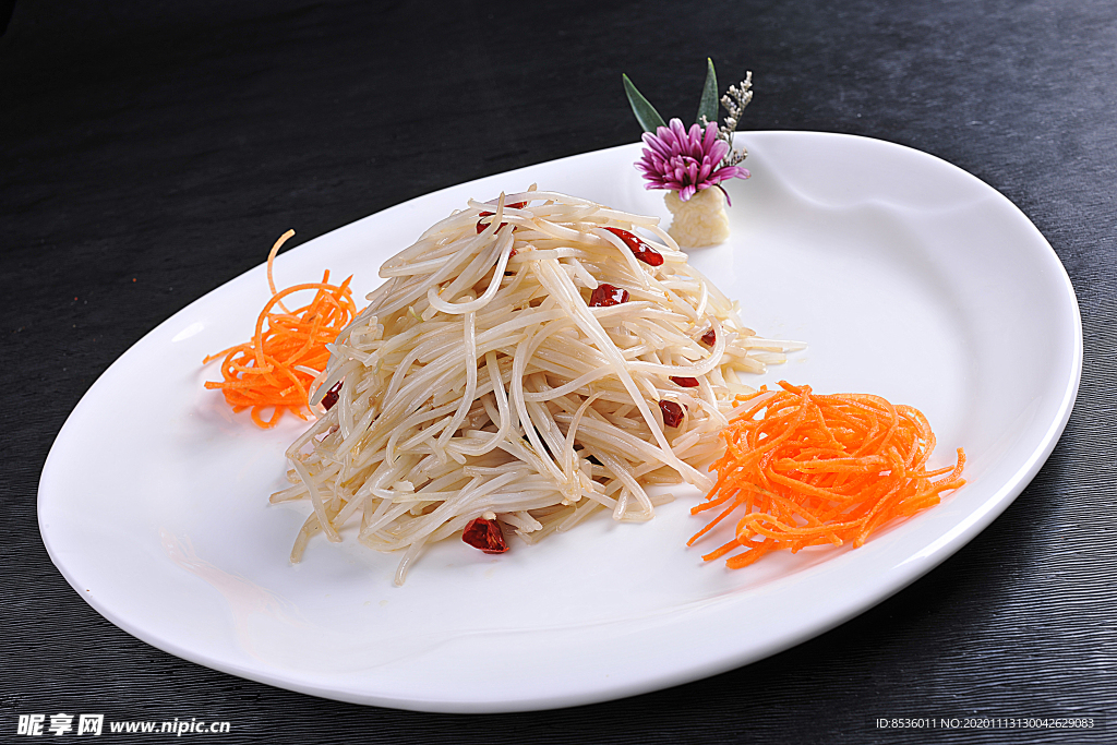 豫菜醋溜银芽