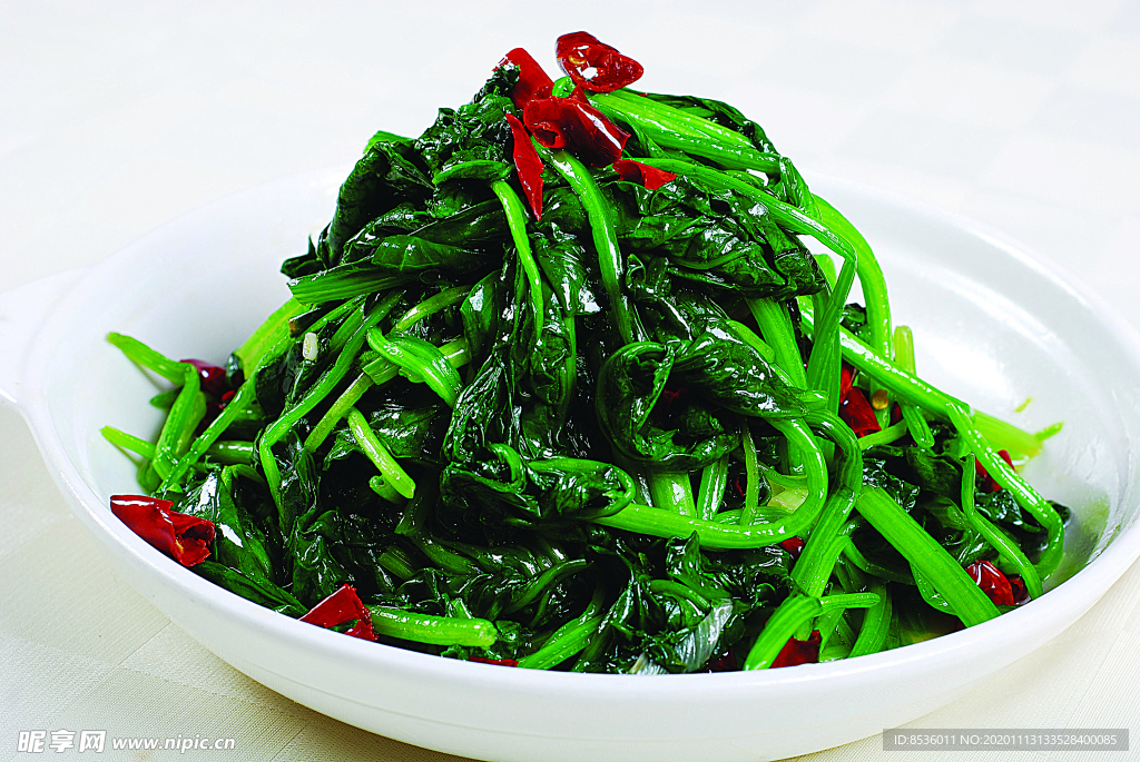 豫菜干煸炒菠菜