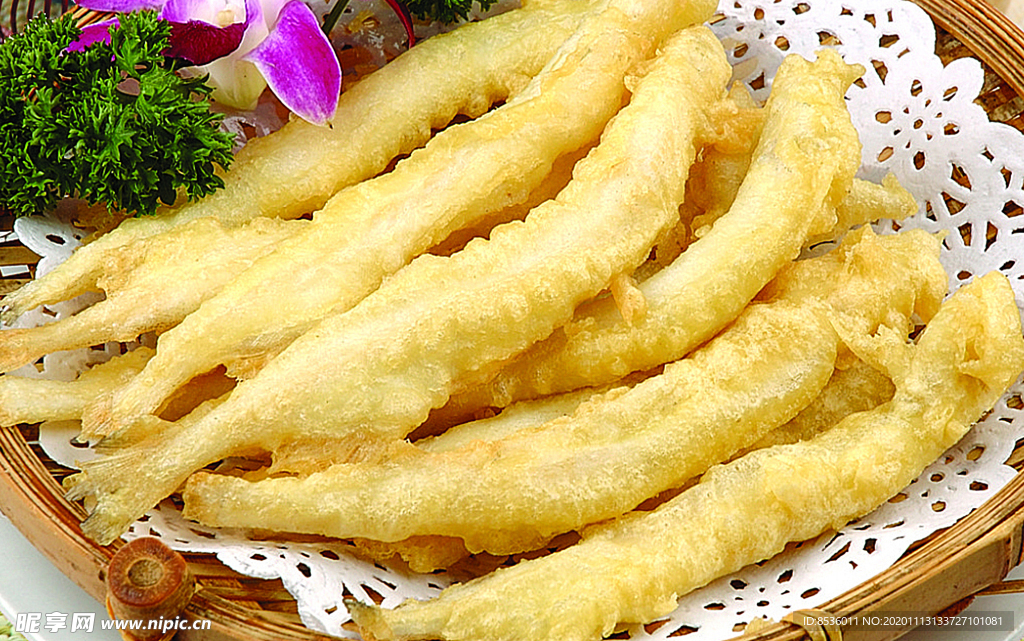 豫菜干炸银鱼