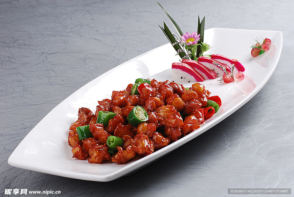 豫菜杭椒鸡脆骨