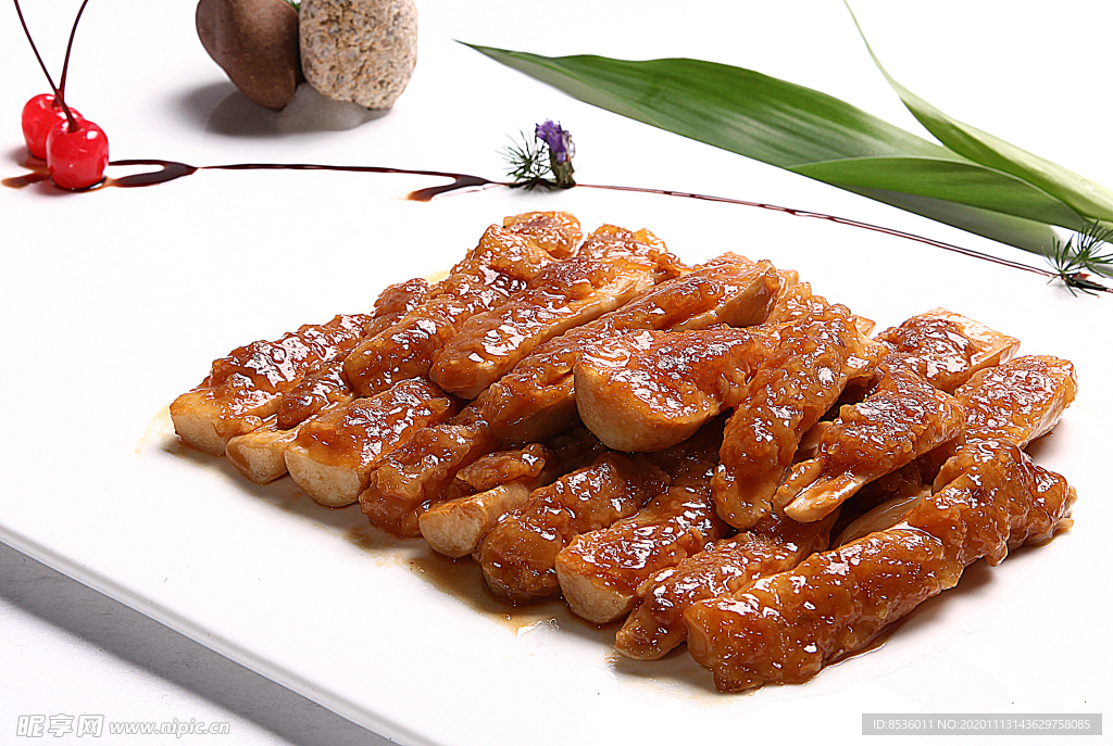 豫菜煎酿鸡菇