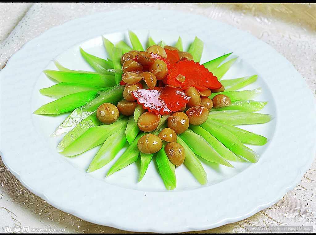 豫菜芥兰炒夏果